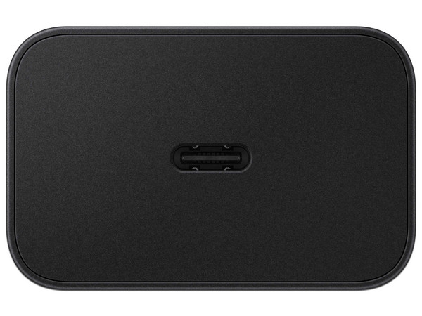 Adaptador de Carga Rápida Samsung de 45W, USB Tipo C, Color Negro.