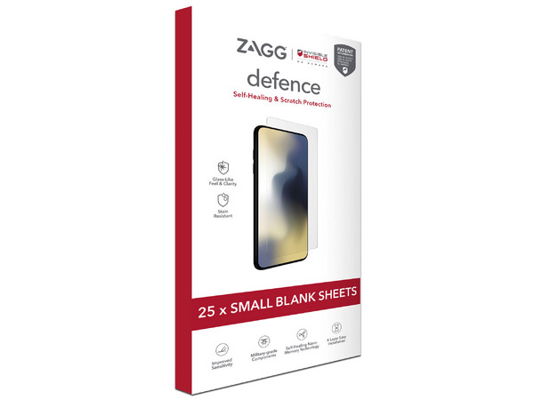Mica Protectora ZAGG IS-ISOD-FM, Defensa M4/12, Small, Transparente.