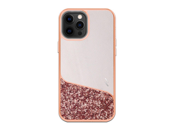 Funda Zizo Division para iPhone 12 y 12 Pro. Color Rosa.