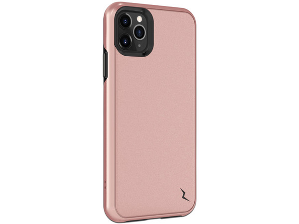 Funda Zizo Division para iPhone 11 Pro Max, Color Oro Rosa.