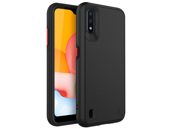 Funda ZIZO Division, para Samsung Galaxy A01. Color Negro.