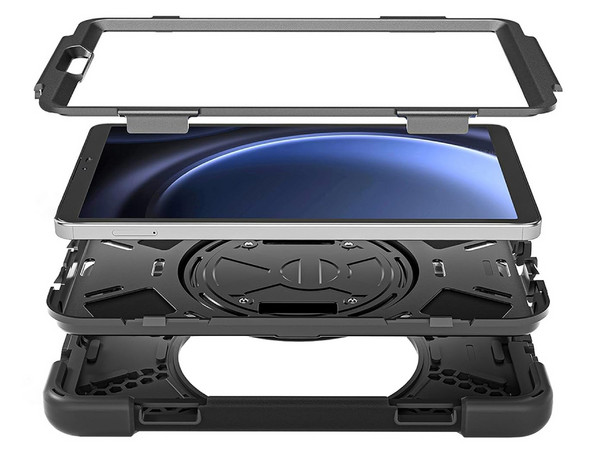 Funda De Uso Rudo BRobotix para Samsung A9 con Giro y Correa 8.7