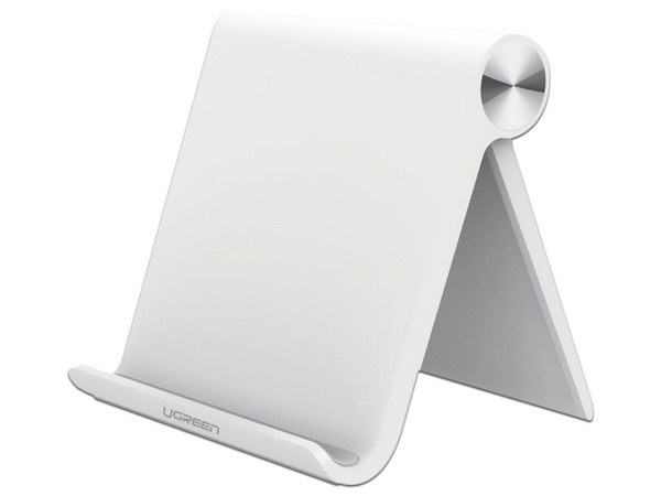 Soporte Portátil UGREEN LP115 para Tablet, Ajustable, Color Blanco.