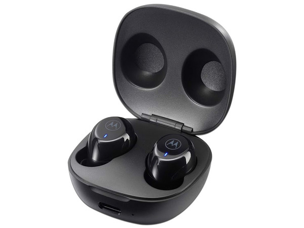 Audífonos inalámbricos Motorola Moto Buds 105, Bluetooth 5.2, Color Negro.