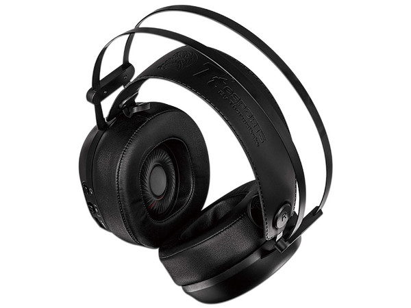 Audífonos con Micrófono Thermaltake Shock Pro, RGB, 3.5/USB. Color Negro