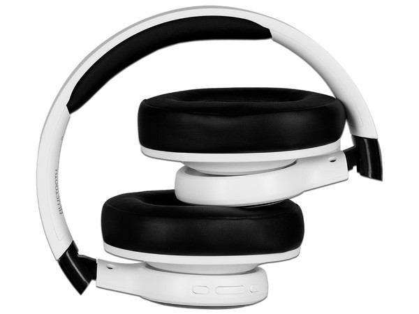 Audífonos Tipo Diadema Vorago HPB-205, Respuesta de Frecuencia de 20Hz - 20kHz, Micrófono Integrado, Bluetooth, Color Blanco.