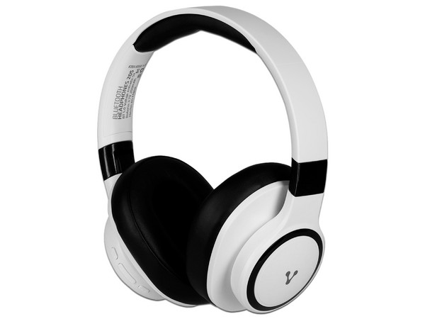 Audífonos Tipo Diadema Vorago HPB-205, Respuesta de Frecuencia de 20Hz - 20kHz, Micrófono Integrado, Bluetooth, Color Blanco.