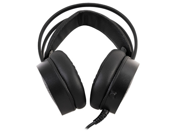 Audífonos Gamer con micrófono Vorago HS-502, 3.5mm, LED RGB, Color Negro.