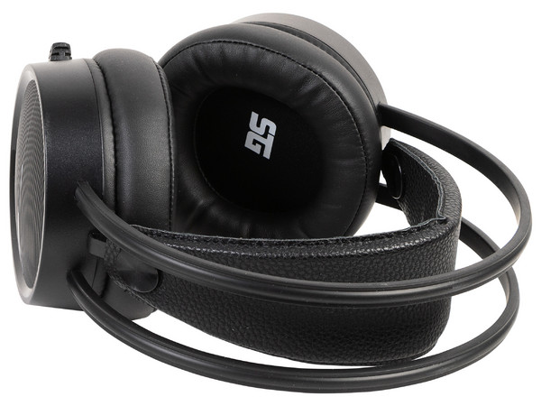 Audífonos Gamer con micrófono Vorago HS-502, 3.5mm, LED RGB, Color Negro.