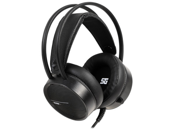 Audífonos Gamer con micrófono Vorago HS-502, 3.5mm, LED RGB, Color Negro.