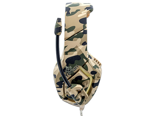 Audífonos Gamer Yeyian Force Serie 3000, 3.5mm. Diseño Militar.