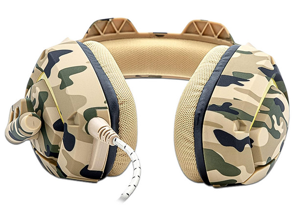 Audífonos Gamer Yeyian Force Serie 3000, 3.5mm. Diseño Militar.