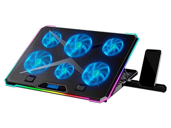 Base enfriadora Gamer Balam Rush para laptop de hasta 17