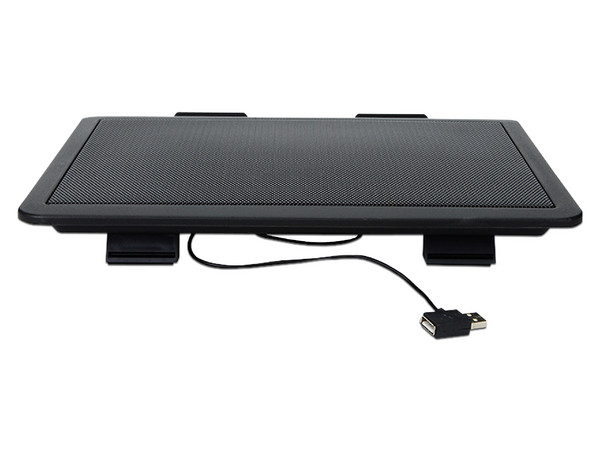 Base enfriadora con Ventilador y Luz LED GHIA GAC-227, para Laptops de hasta 18