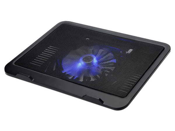 Base enfriadora con Ventilador y Luz LED GHIA GAC-227, para Laptops de hasta 18