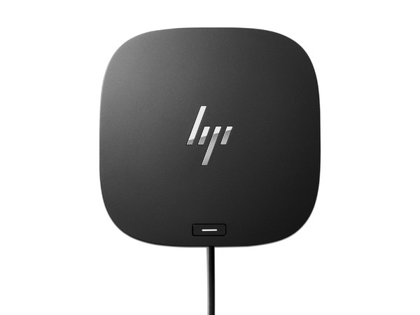 Docking Station Thunderbolt HP 5TW10AA con replicador de Puertos USB Tipo C, USB Tipo-A , DisplayPort, RJ45. Color Negro.