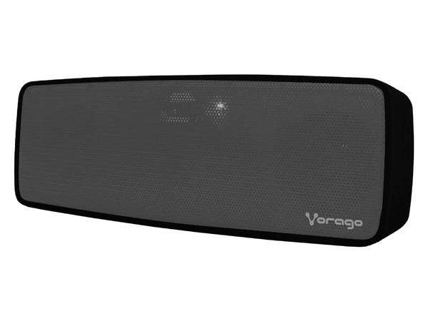 Bocinas Inalámbricas Vorago BSP-100 V2, Bluetooth, Manos Libres, Color Negro.