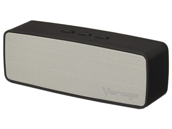 Bocina portátil Vorago, (BSP-100-V2-BK), Bluetooth, 3.5mm. Color Negro.