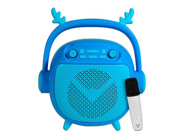 Bocina Portátil Vorago BSP-205 Inalámbrico Bluetooth, 10W, Micrófono. Color Azul