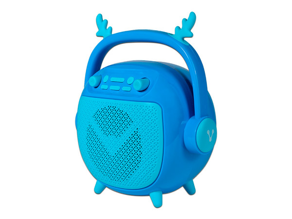 Bocina Portátil Vorago BSP-205 Inalámbrico Bluetooth, 10W, Micrófono. Color Azul