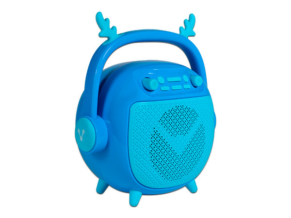 Bocina Portátil Vorago BSP-205 Inalámbrico Bluetooth, 10W, Micrófono. Color Azul