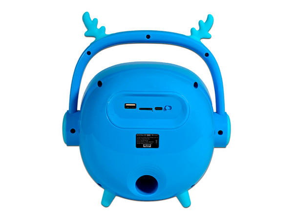 Bocina Portátil Vorago BSP-205 Inalámbrico Bluetooth, 10W, Micrófono. Color Azul