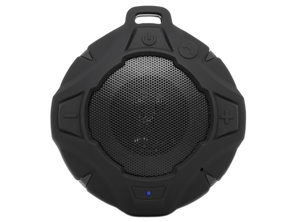 Bocina portátil Vorago BSP400, Bluetooth, USB, IP67. Color Negro.
