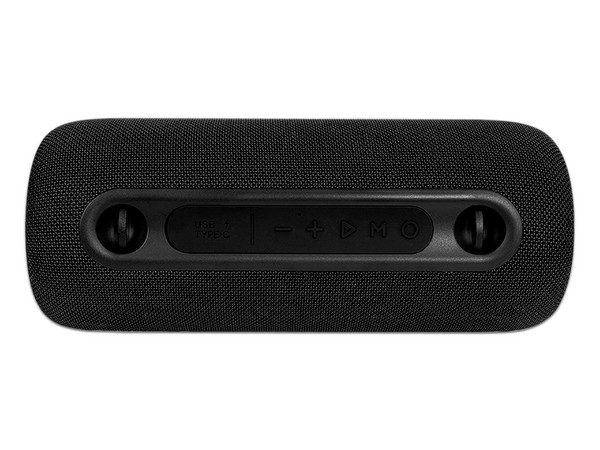 Bocina Inalámbrica VORAGO BSP-430 de 26W, Bluetooth, Iluminación LED, Color Negro.