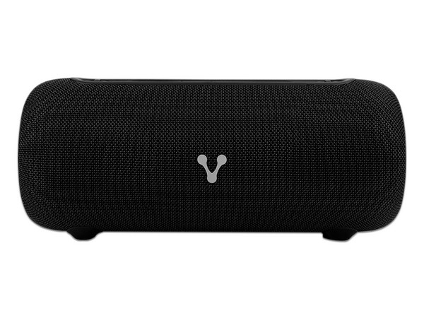 Bocina Inalámbrica VORAGO BSP-430 de 26W, Bluetooth, Iluminación LED, Color Negro.