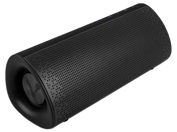 Bocina portátil Vorago BSP600, TWS, Bluetooth, 3.5mm. Color Negro.