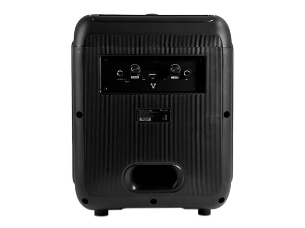 Bafle Vorago Inalámbrico KSP-350, Bluetooth, 30W RMS, Incluye Micrófono Inalámbrico, Color Negro.
