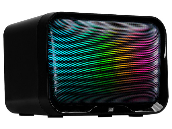 Bocinas Vorago Start the Game SPK-255, RGB, 3.5mm, Alimentación USB, 2.1. Color Negro.