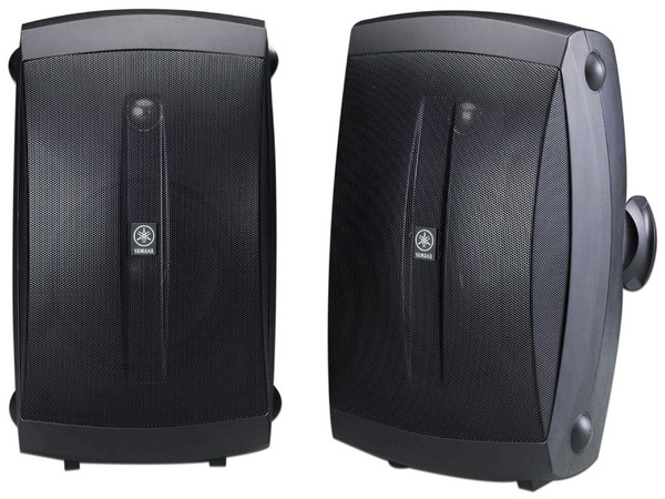 Kit de Altavoces Yamaha NS-AW350 de Montaje en superficie de 2 vías, 2 piezas. Color Negro.