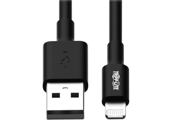 Cable Tripp Lite USB-A a Lightning de 1.8m, Adecuado para iPhone, iPad y iPod.