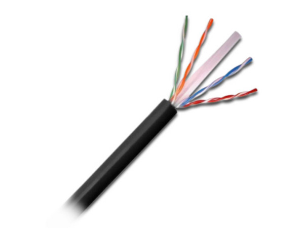 Bobina de Cable SAXXON Cat6 (UTP) con 150m, Color Negro.