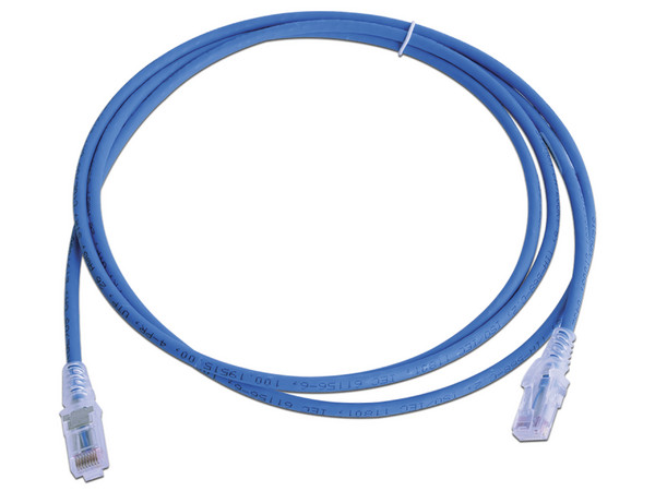 Cable de red SIEMON MC6-07-06, Patch Cord MC6 Modular Cat6 UTP, CM/LS0H, 2.1m, Color Azul.