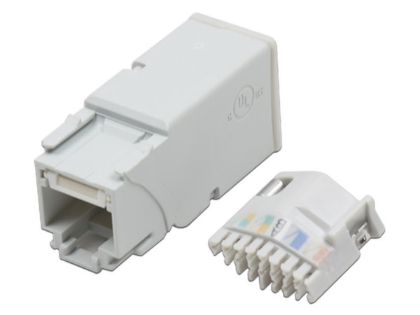 Conector UTP Siemon Z-MAX para Calibre 22 a 26 AWG, Cat6, Compatible con Patch Panel, Color Blanco.
