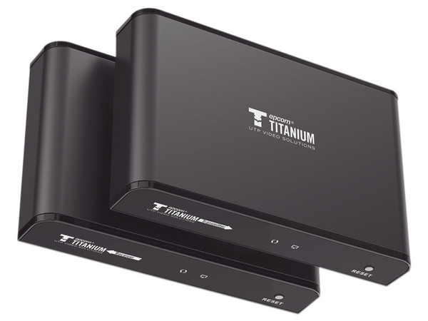 Kit Extensor de Video HDMI Epcom TT-383-PRO-4.0 por Cable UTP Ethernet Cat5e / Cat6 RJ45, Resolución 1080P, Hasta 120m.
