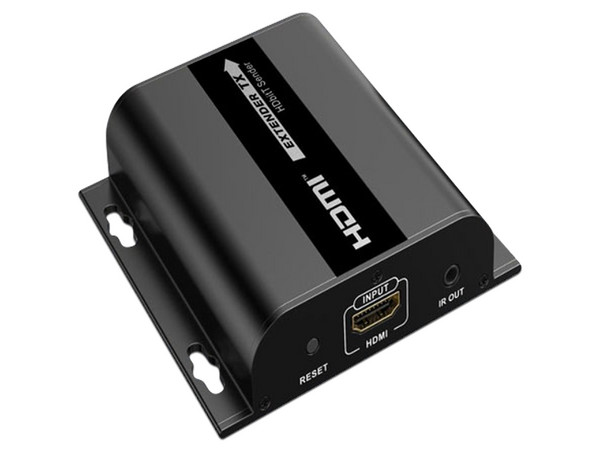 Adaptador Saxxon LKV38340, HDMI a RJ45, Hasta 120 m, Cat 5e.