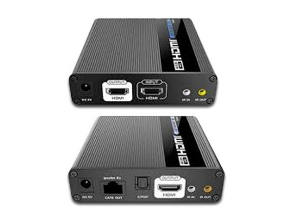 Kit extensor SAXXON LKV676E de video y audio HDMI por cable Ethernet Cat6, Cat6A y Cat7, hasta 70m.