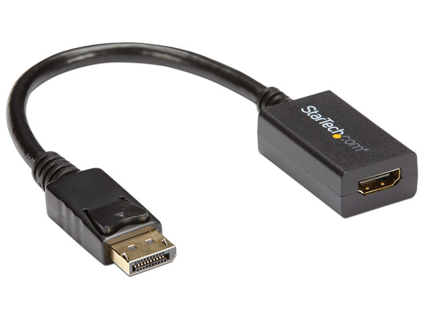 Adaptador StarTech de Video DisplayPort a HDMI.