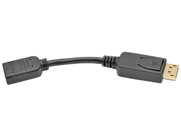 Convertidor de video TrippLite de DisplayPort (Macho) a HDMI(Hembra).