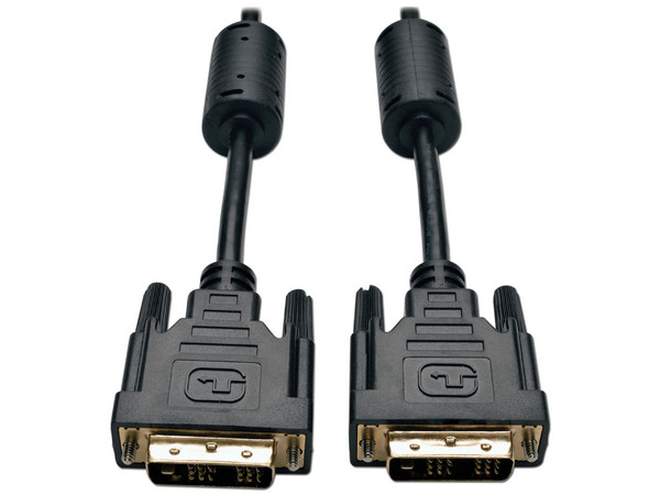 Cable TrippLite DVI-D de Enlace Único, Macho a Macho, 15.24 m.