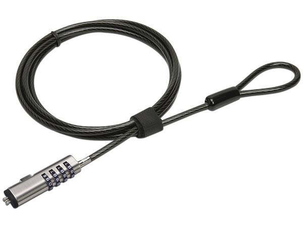 Candado para laptop BRobotix, 1.8m, de combinación.