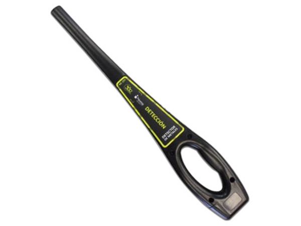 Detector de metales portátil Nextep NE-201, ideal para revisión de bolsos y bolsillos.