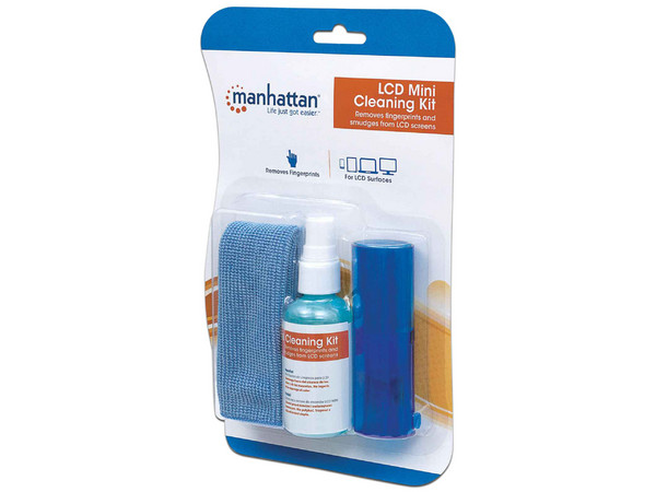 Mini Equipo de Limpieza Manhattan para pantallas LCD.