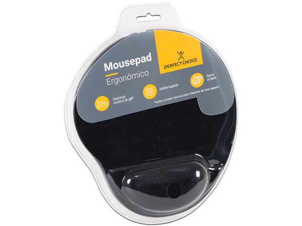 Mouse Pad Perfect Choice con reposa muñecas de Gel.