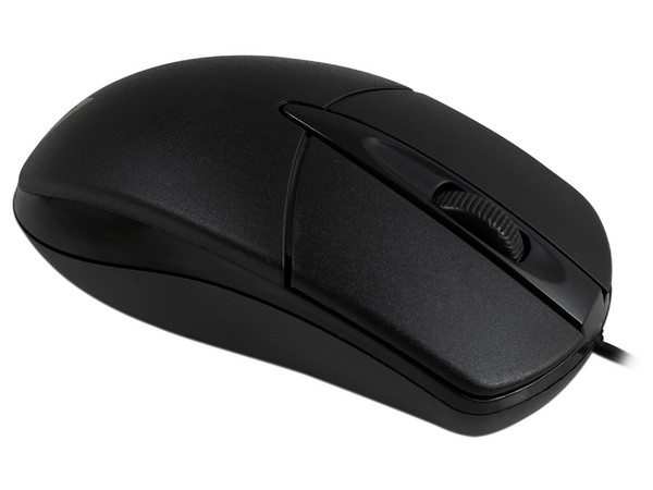 Mouse Óptico Alámbrico Acteck Entry 100, hasta 1000 dpi, USB. Color Negro.