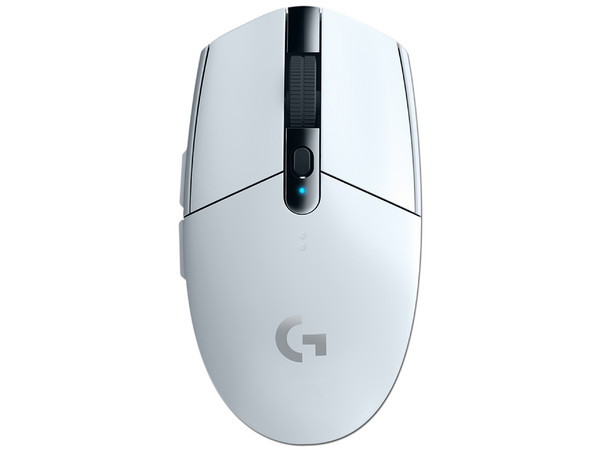 Mouse Gamer Inalámbrico Logitech G305 LightSpeed, hasta 12,000 dpi, 6 botones. Color Blanco.