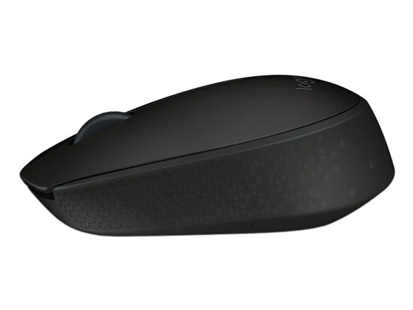 Mouse Óptico Inalámbrico Logitech M170, Hasta 1,000 dpi, 3 botones, USB, Color Negro.